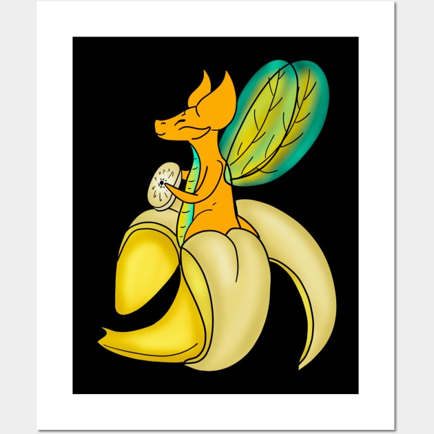 Banana Wall Art by Saphyre91